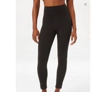 Girlfriend Collective Black Athletic Compressive High Rise Leggings Pants